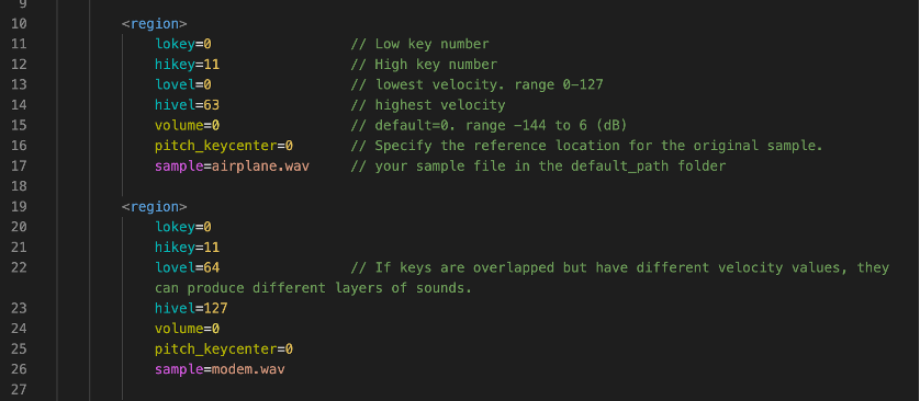 Sample Code for Demystifying SFZ