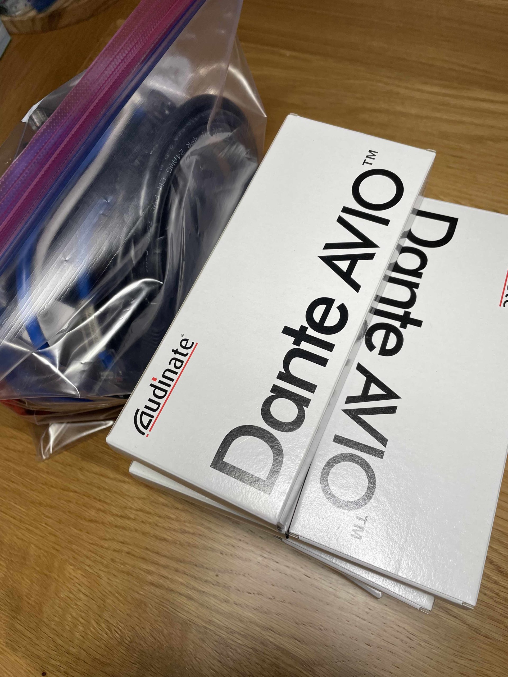 Dante AVIO boxes